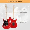 GLARRY 39" Left Handed Full Size Electric Guitar for Music Lover Beginner with 20W Amp and Accessories Pack Guitar Bag - 4 of 4