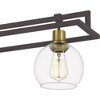 Quoizel Lighting Dobbs 4 - Light Island Pendant Light in  Old Bronze - 4 of 4