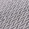 Americanflat Nira Throw Blanket in Black and Cream Chevron - 100% Cotton with Fringe - 50" x 60" - 4 of 4