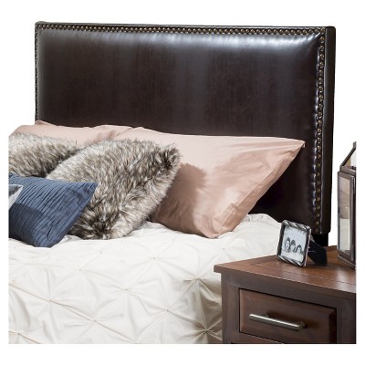 target leather headboard