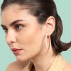 SOHI Women's Minimal Hoop Earrings - 3 of 3