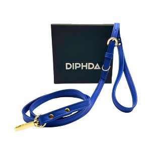 DIPHDA Luxury Pet Leash – Durable Comfortable Eco-friendly Vegan Cactus Leather Adjustable Dog Leash - 1 of 3
