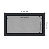 Amanti Art Nero Black Framed Magnetic Board 27 x 15 in. - image 4 of 4