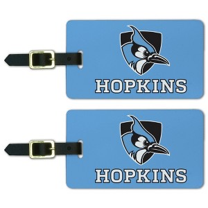 Johns Hopkins University Primary Logo Luggage ID Tags Suitcase CarryOn Cards  Set of 2 - 1 of 4