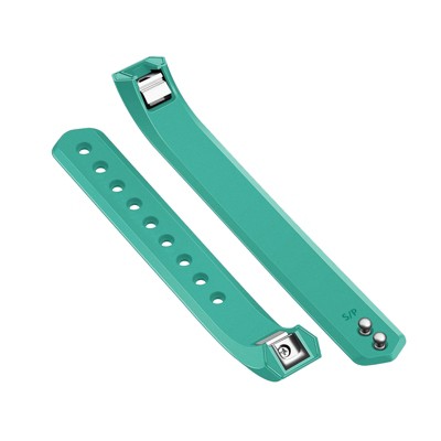 Zodaca For Fitbit Alta - Small S Size TPU Rubber Wristband Replacement Sports Watch Wrist Band Strap - Mint Green