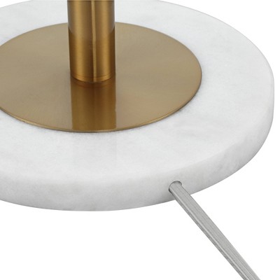 Adjustable Black Metal Torchiere Floor Lamp with Frosted Glass Shades