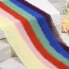 Unique Bargains DIY Crafts Party Gift Wrapping Fringe Chiffon Silk Ribbon 4 Rolls - 4 of 4
