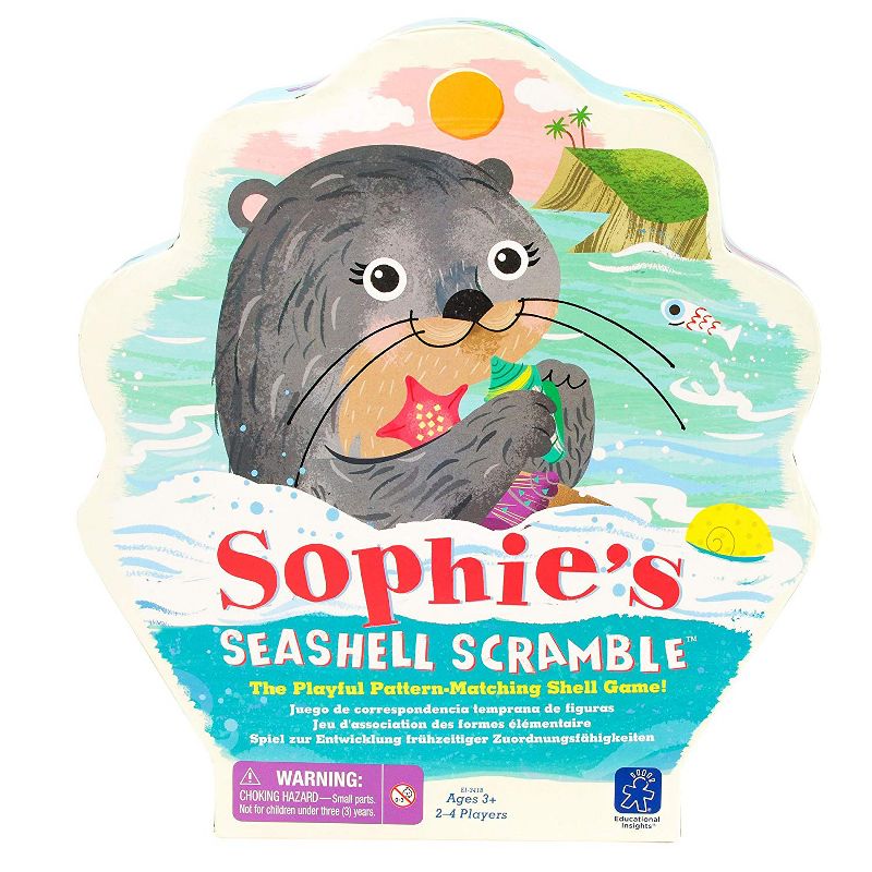 Educational Insights Sophie's Seashell Scramble Game, 1 of 7