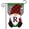 Briarwood Lane Fall Garden Flag 12x18 For Outdoor Winter Gnome Burlap Monogram Letter R For Fall Garden Flag Flags For Outside - 2 of 4