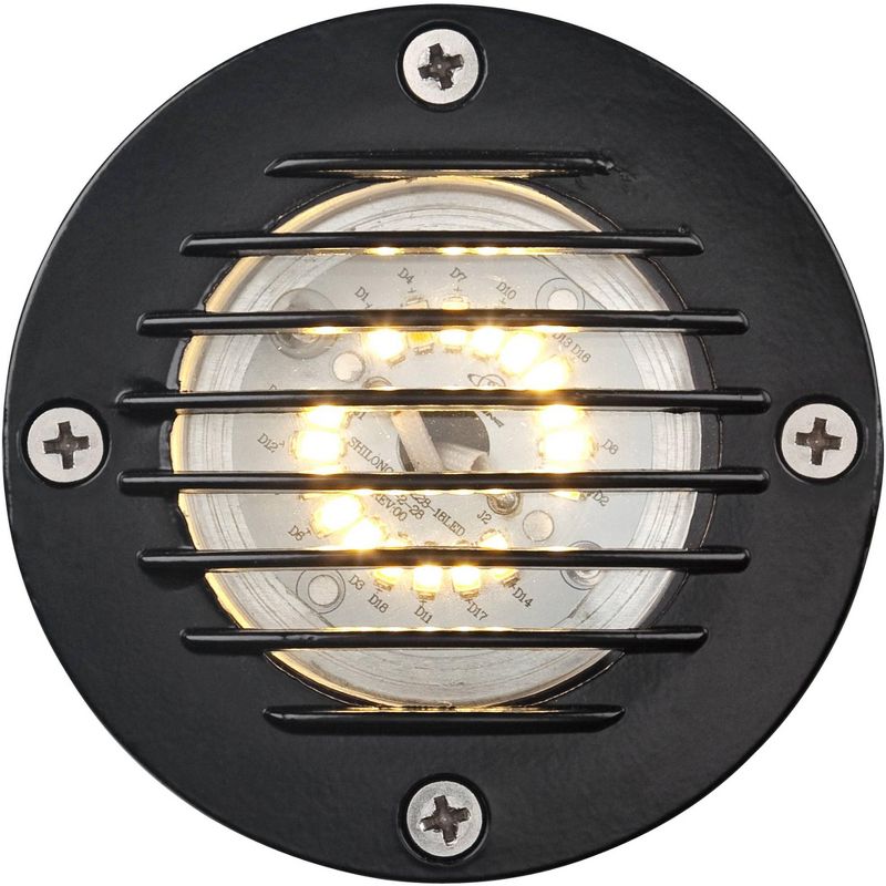 John Timberland Black Die-Cast Aluminum Low Voltage LED In-Ground Landscape Well Light, 2 of 5