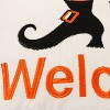 20"x20" Oversize Welcome Pretties Halloween Square Throw Pillow White - Lush Décor - 2 of 4