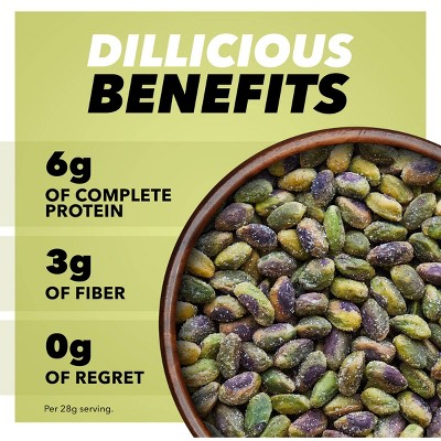 Wonderful No Shell Dill Pickle Pistachio Nuts - 11oz