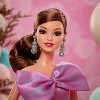 Barbie Signature Birthday Wishes Doll, Collectible 13" Fashion Doll in Satiny Pink Dress - 2 of 4