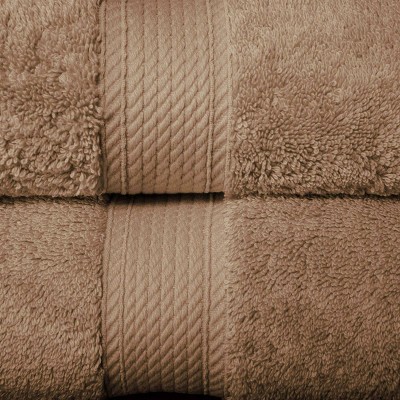 Luxury Latte Egyptian Cotton 6-Piece Towel Set