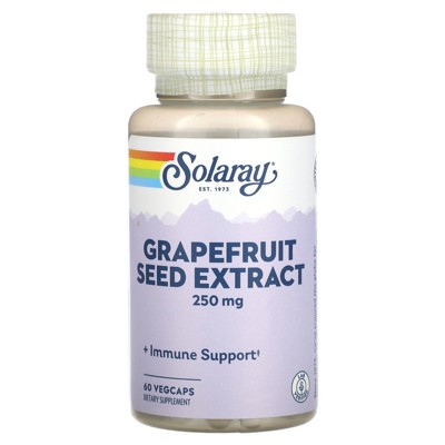 Solaray Grapefruit Seed Extract, 250 mg, 60 VegCaps