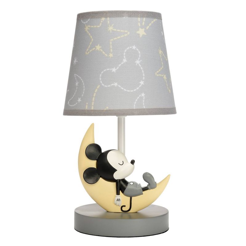 Lambs &#38; Ivy Mickey Mouse Lamp with Shade (Includes Light Bulb), 1 of 4