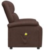 VidaXL Massage Chair Brown Faux Leather - 4 of 4