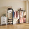 VEVOR Clothing Garment Rack, Heavy Duty Clothes Rack, Freestanding Clothes Racks with Steel Frame, 800 lbs Load Capacity with Storage Shelves,Black - 2 of 4
