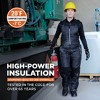RefrigiWear Women’s Diamond Quilted Bib Overalls - Insulated, Water-Repellent, and Wind-Tight Workwear for Extreme Cold - 2 of 4