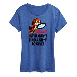 Women's - Instant Message - Can't Find A Sh Short Sleeve Graphic T-Shirt - 1 of 4