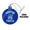 Hampton University Pirates Acrylic Christmas Tree Holiday Ornament - 3 of 4