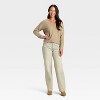 Women's Cable Trim V-Neck Pullover Sweater - Universal Thread™ - 3 of 3