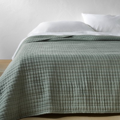Lyocell Cotton Blend Coverlet  - Casaluna™