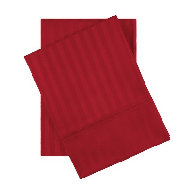 600-Thread Count Egyptian Quality Cotton Stripe 2-Piece Pillowcase Set by Blue Nile Mills