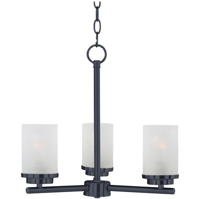 Maxim Lighting Corona 3 - Light Chandelier in  Black