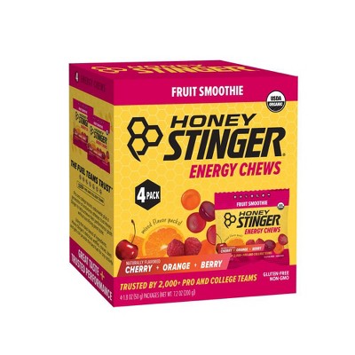 Fruit Smoothie Organic Energy Chew Box of 4
