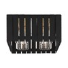 Livex Lighting Greenwich 4 - Light Flush Mount in  Black/Satin Brass - 2 of 4