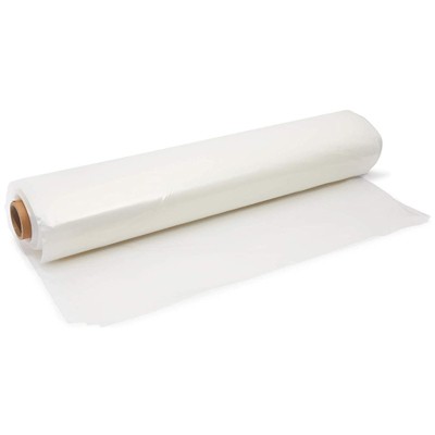 Okuna Outpost Greenhouse Plastic Film Roll 6 Mil Sheeting, Clear for Patio Farms, 25 x 40 ft