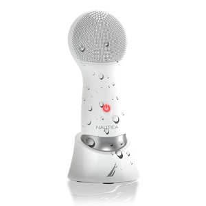 Nautica PC130 Sonic Facial Cleansing Brush Made with Ultra Hygienic Soft Silicone, Waterproof and Rechargeable Face Scrub Brush for Men & Women - 1 of 4