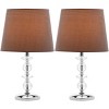 Derry Stacked Crystal Orb Lamp - LIT4130 - Safavieh - 2 of 4