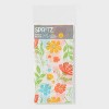 8ct Pegged Tissue Printed Floral - Spritz™ - 3 of 3