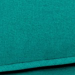 heathered teal woven solid