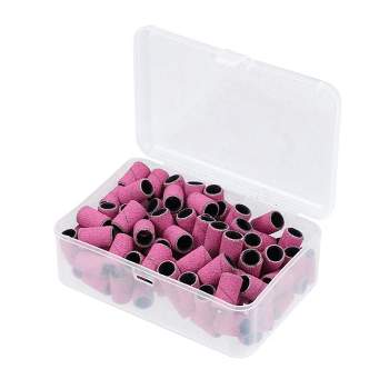 Unique Bargains Emery Nail Drill Bits Set For Acrylic Nails 3/32 Inch Nail  Art Tools 40mm Length Colorful 7 Pcs : Target