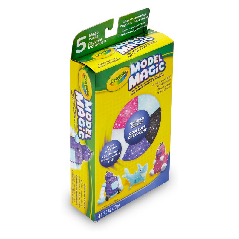 Model Magic Modeling Clay 5ct Shimmer - Crayola, 4 of 7