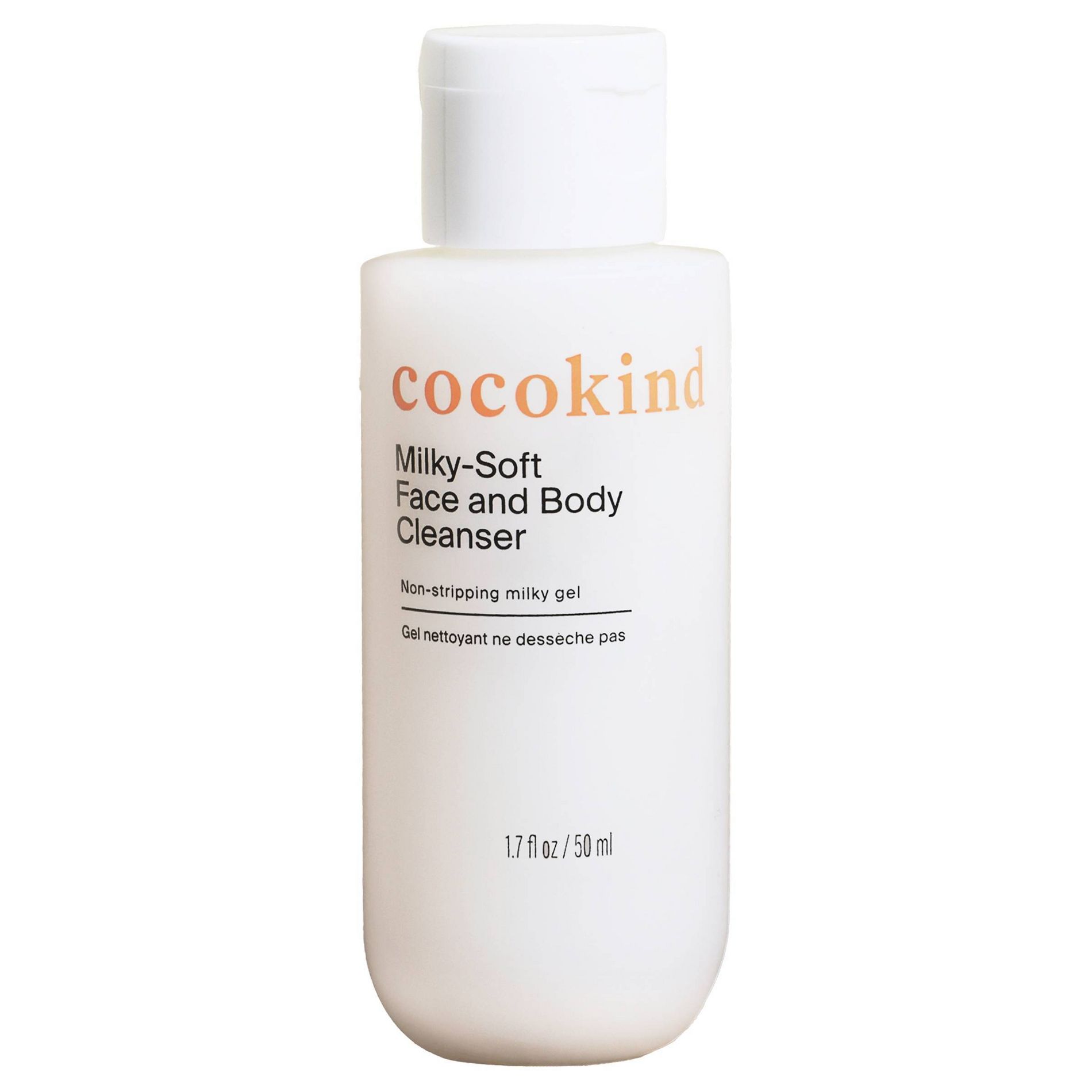 cocokind Milky-Soft Face and Body Cleanser - 1.7 fl oz