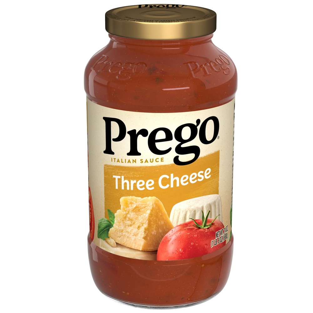 UPC 051000050434 product image for Prego Pasta Three Cheese Italian Sauce - 24oz | upcitemdb.com