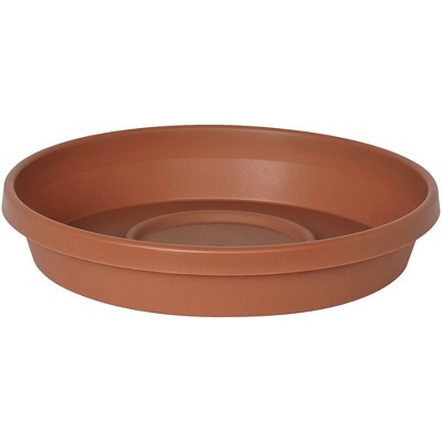 Bloem Terra Round Plastic Saucer Tray for Planters