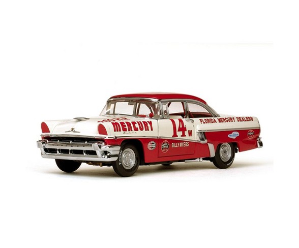 1956 Mercury Monterey #14 Billy Myers Winner 1956 Palm Beach 1/18 Diecast Car Model by Sunstar