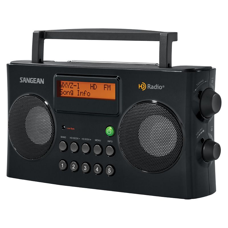 Sangean® HDR-16 Portable HD Radio™/FM-Stereo/AM Digital Radio, 3 of 6