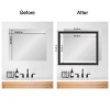 Amanti Art Mirror Makeover Bathroom Mirror Frame Border Kit - Fully Assembled Peel and Stick Frame - Mirror NOT Included - Rustic Plank Narrow Trim - 4 of 4