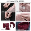 Unique Bargains Soft Non-Slip Bottom Dog Cat Car Seat - 4 of 4