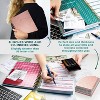Undated Planner Bill Organizer 8"x9.25" Rose Gold - Clever Fox: Budget Book, Monthly Spiral, Adult Stationery - 3 of 4
