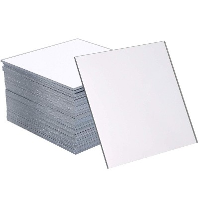 Juvale Mirror Tiles for Wall and Home Decoration (30 Pieces), 3 Inches, Square