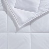 Down Alternative Comforter Oversized Cool Touch Diamond Quilted for Hot Sleepers Nylon Blend Jersey Knit with Microfiber Reverse - 4 of 4