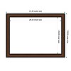 Amanti Art 23"x31" Yale Walnut Framed Magnetic Dry Erase Board - 4 of 4