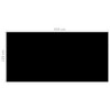 vidaXL Pool Cover Black Polyethylene 177.2 x 86.6 in Durable - 3 of 3